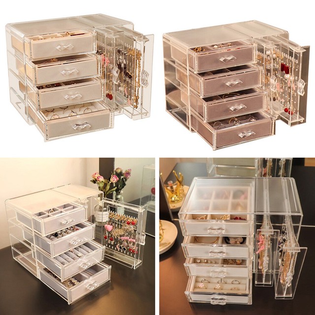 Fits Ikea Alex Holds 72 Eyeshadow Drawer Acrylic Makeup Organiser
