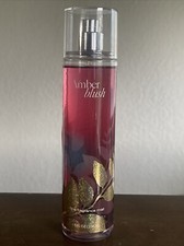 Bath  Body Works AMBER BLUSH Fine Fragrance Mist 8 oz Retired