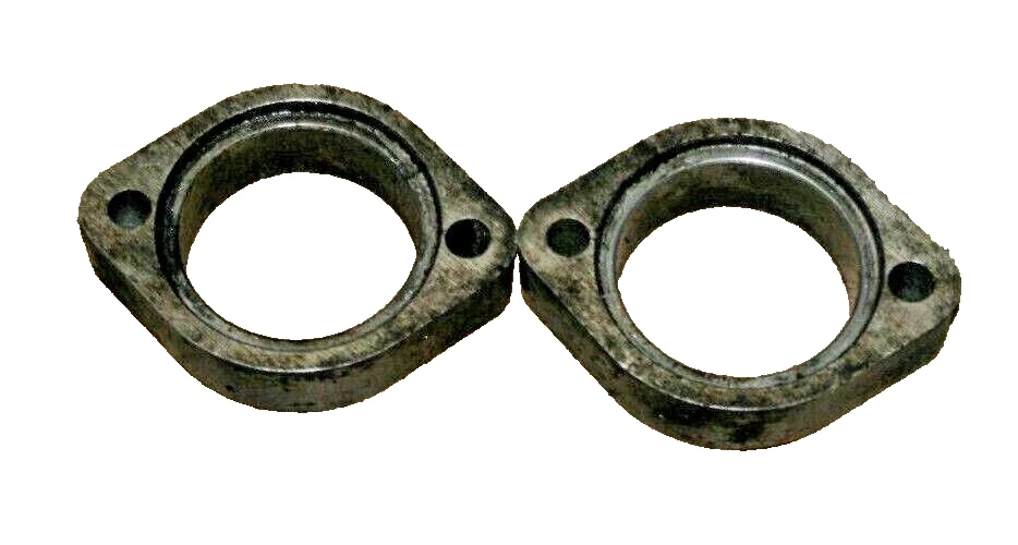 1995-2007 Kawasaki Ninja 250r EX 250 Exhaust Flanges - Image 2 of 3