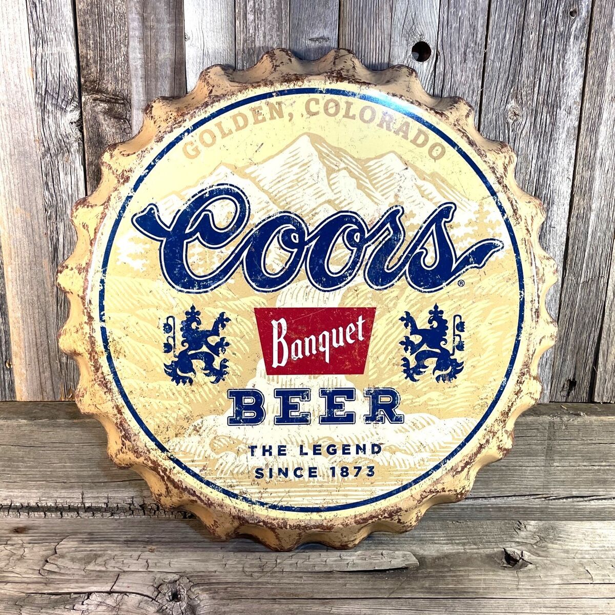 New Vintage Antique Style Beer 30 Distressed Old Tin Metal Bar Sign New Vintage Antique Style Beer 30 Distressed Old Tin Metal Bar Sign