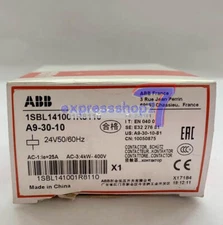 ONE ABB AC contactor A9-30-10 24V 50/60Hz New