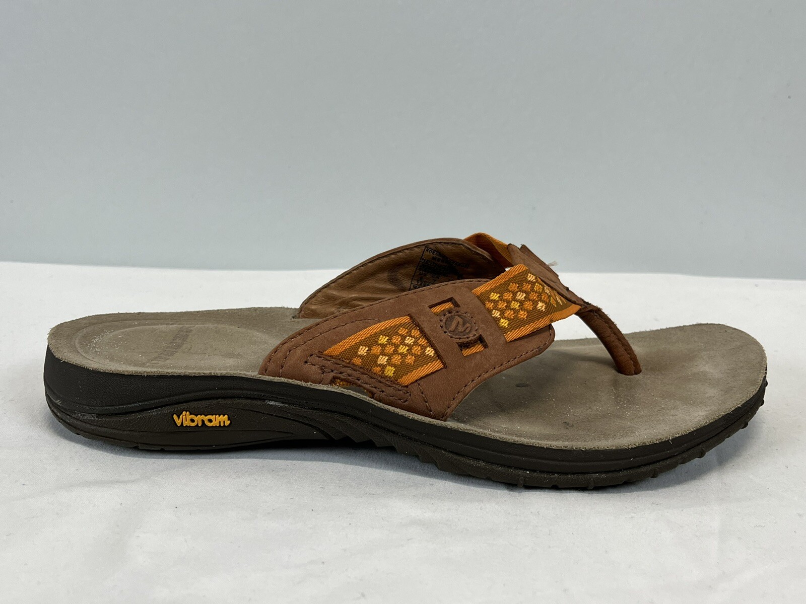 Scarpe infradito infradito donna Merrell Rosarito arancione taglia 9 ottime condizioni