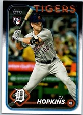 TJ Hopkins 2024 Topps Update #US311 Detroit Tigers RC