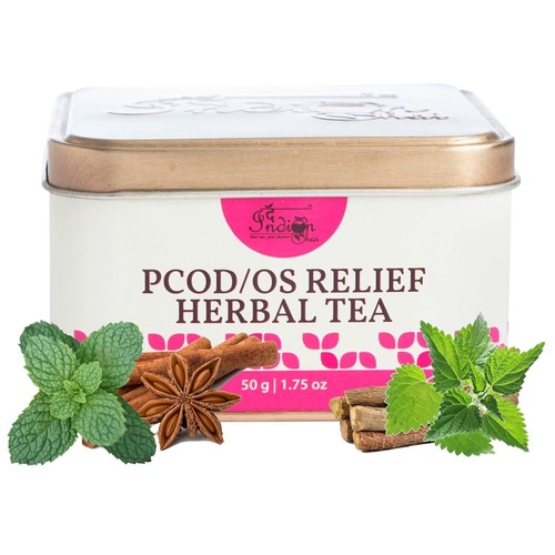 The Indian Chai - Pcos/Od Relief Herbal Tea 50G Free Shipping World Wide
