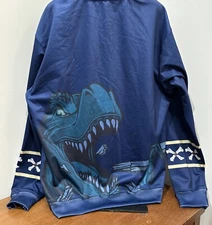 Black Biscuit Hockey Jersey Made For Misconduct P-Rex Georgia Men's Size XXL