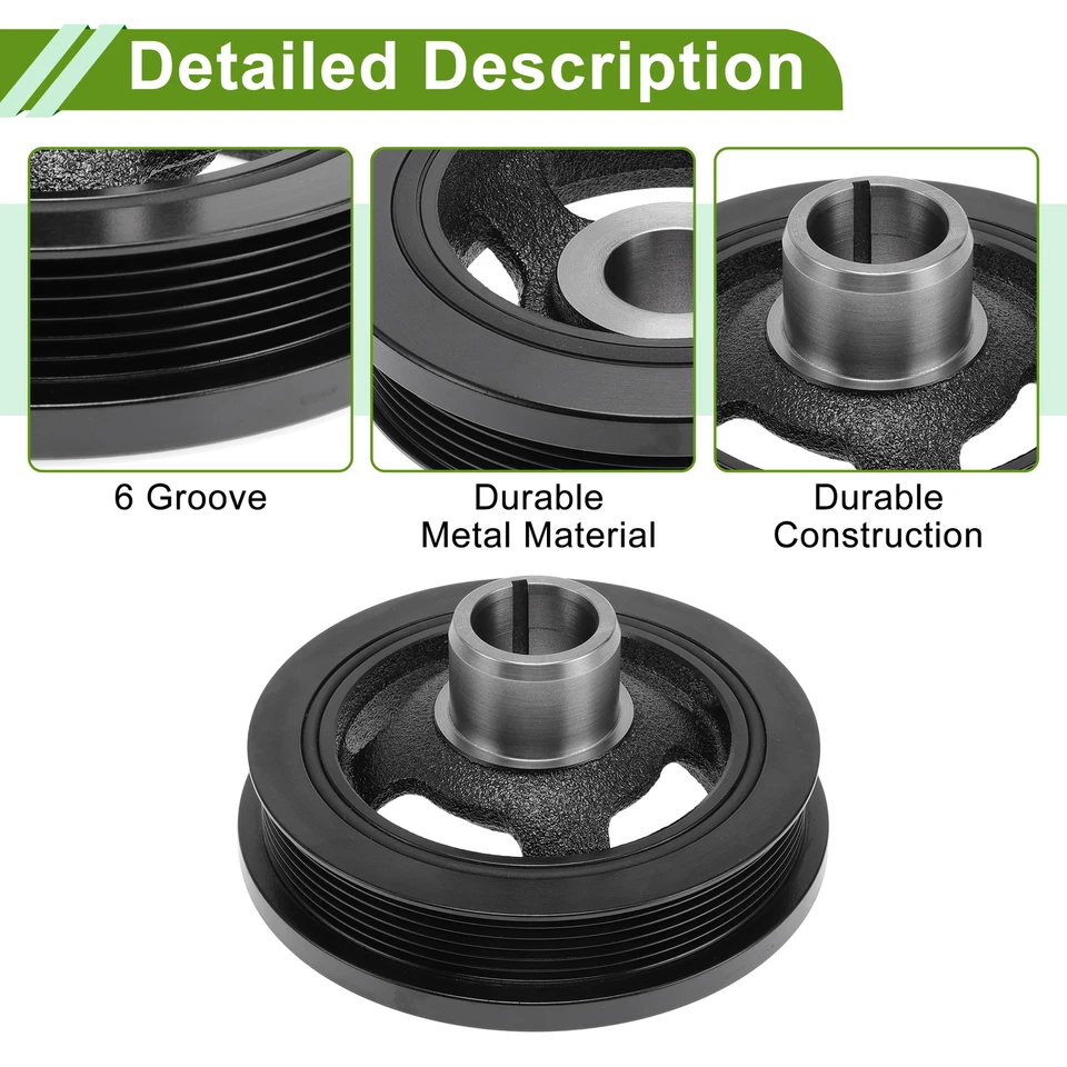 Engine Harmonic Balancer Crankshaft Pulley for Dodge Durango No.5184293AC Foto 4 de 4