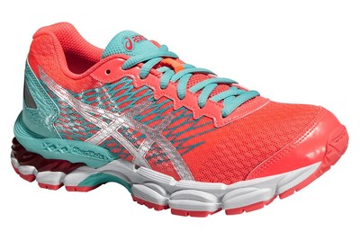 asics gel nimbus 18 bambino verde