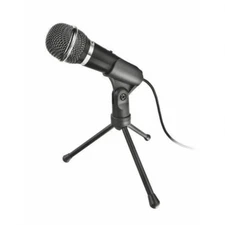Microphone USB TRUST PC Gaming Streaming – Support Podcast Voix Multidirectionn