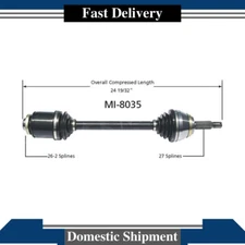 Front Left CV Axle Joint Fits 91-99 Mitsubishi 3000GT Dodge Stealth Diamante 2WD