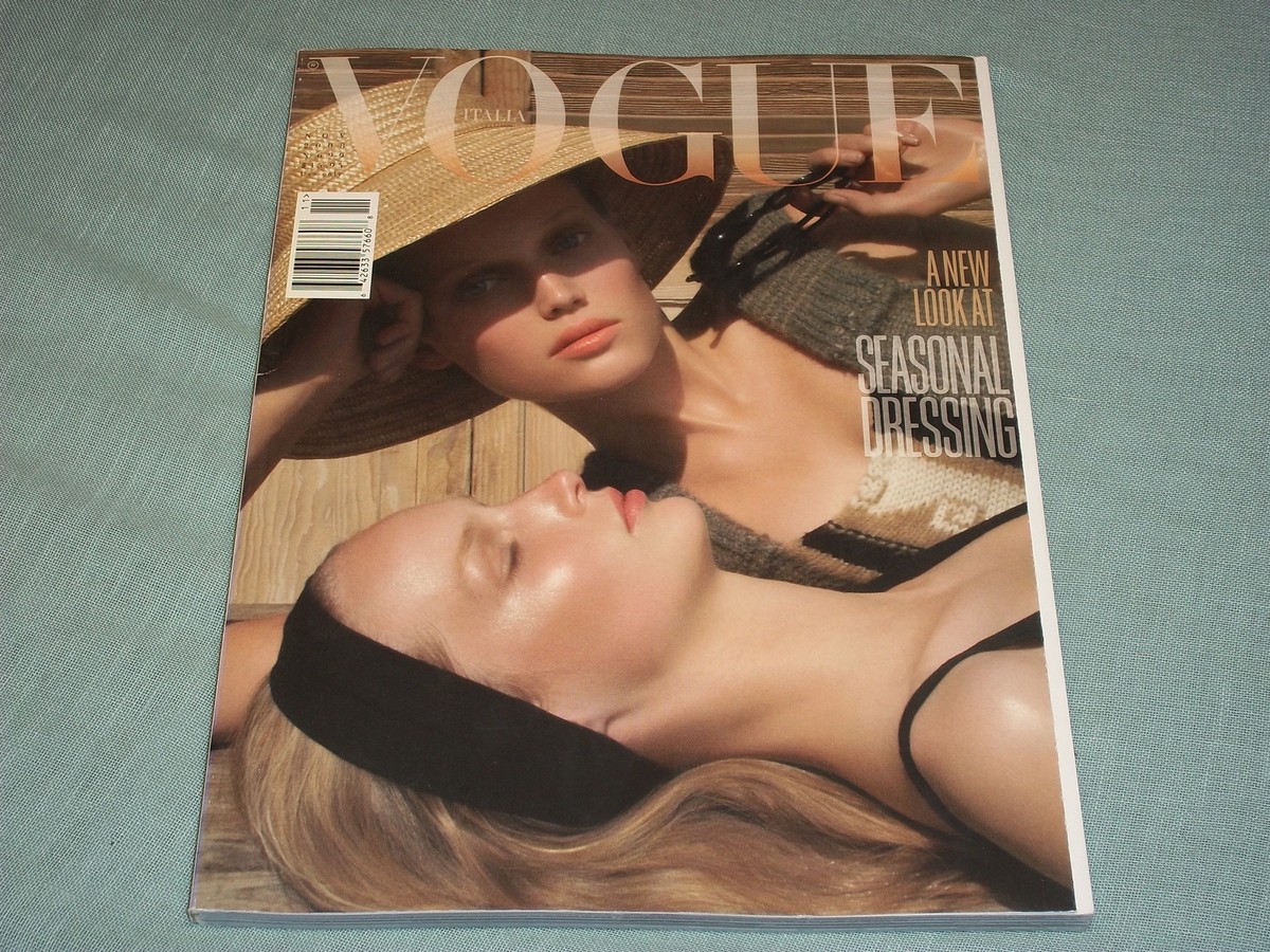 2008 NOVEMBER VOGUE ITALIA MAGAZINE - TONI GARRN - HIGH END