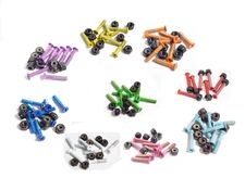 1" Inch Multiple Colors Skate Hardware Bolts Screws for Skateboard and Longboard