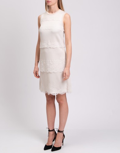 RRP €965 GIAMBA By GIAMBATTISTA VALLI A-Line Dress Size IT 40 / XS-S Lace Trim - Picture 5 of 10