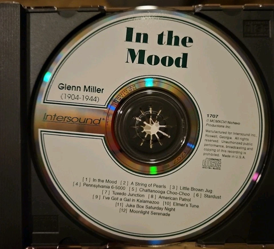 In the Mood - Original Recordings - Audio CD - VERY GOOD - Glenn Miller Foto 3 de 4