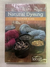 Natural Dyeing by Dagmar Klos (DVD, 2014 Spinoff Interweave) NEW SEALED 