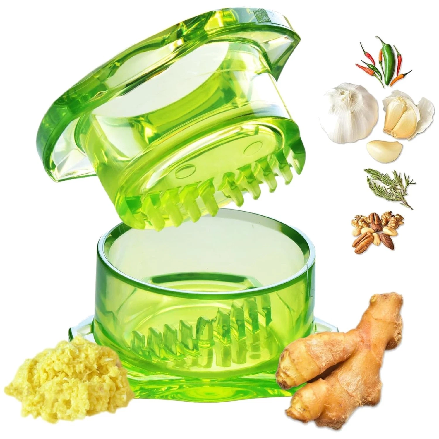 Multifunctional Garlic Press & Mincer Tool - BPA-Free
Opens in a new window or tab