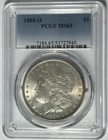 1888 O MORGAN DOLLAR PCGS MS 65
