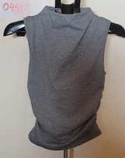 Shein Gray Sleeveless Top - Size S (0440)