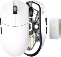 Lamzu Maya X Wireless Gaming Mouse 47G 30000 Dpi Paw3950 8K White