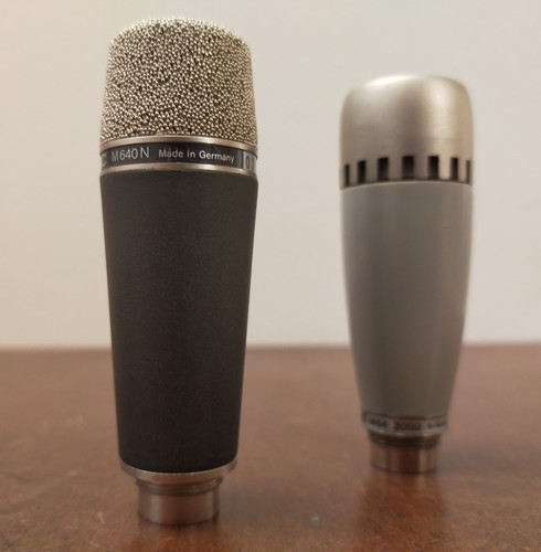 Beyerdynamic M64-M640N coppia Beyer microfoni vintage dinamici anni '60/'70 - Zdjęcie 2 z 8