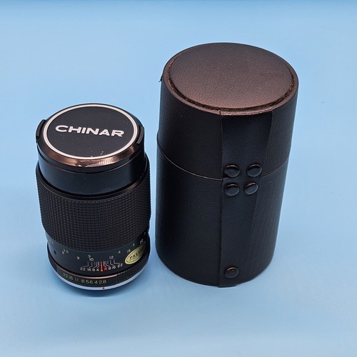 Chinar M.C 1: 2.8 F=135mm With Dust Caps & Lens Cap No.659726 With Storage Case