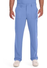 Dickies Scrub Pant for Men Natural Rise Drawstring Bottoms with 6 Pockets and
