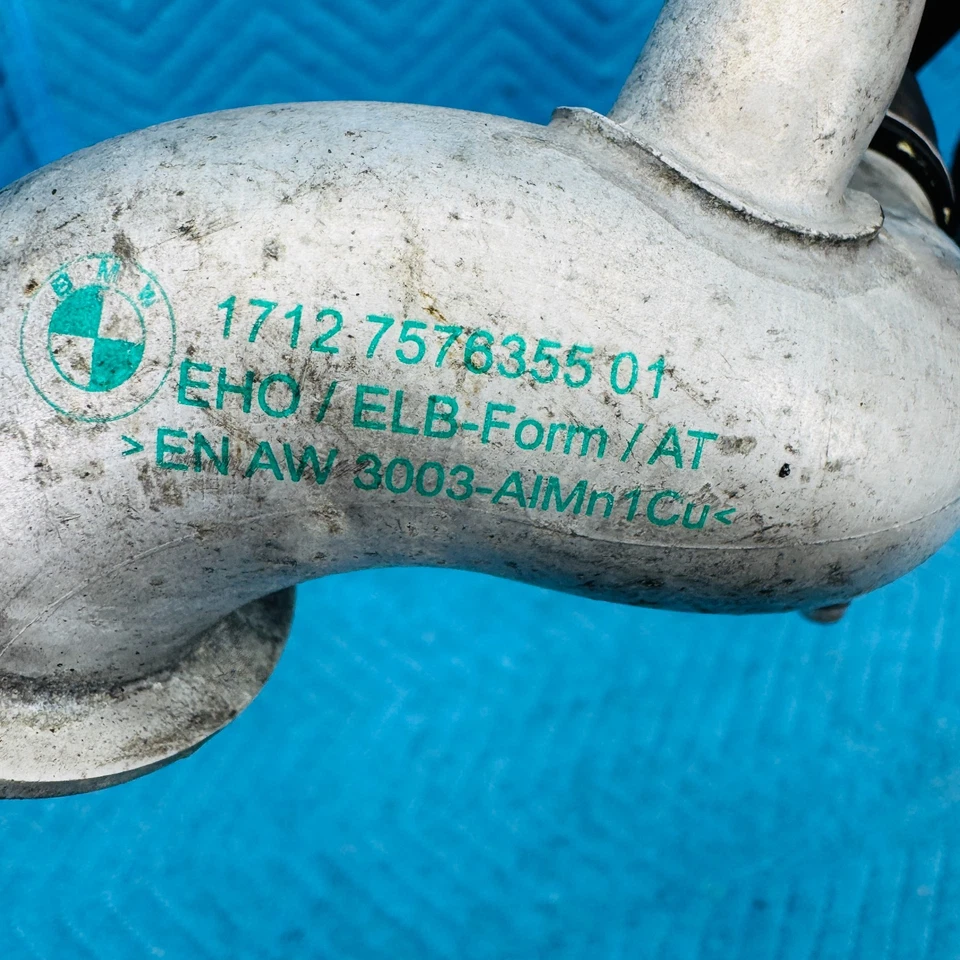 Conjunto de manguera de refrigerante del motor BMW 650i 2012-2017 OEM 1712757635501 1712759525203 Foto 2 de 4