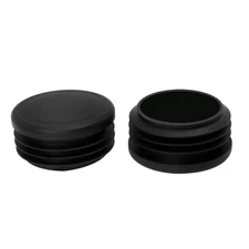45mm 1.77" OD Plastic Inserts Pipe Caps 2pcs 1.61"-1.69" Inner Dia for Gym