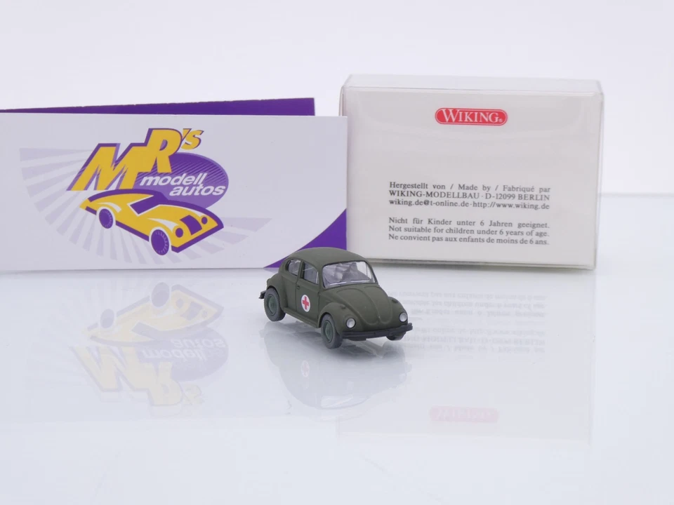 Wiking 696 12 # VW Käfer in olivegrün der " Bundeswehr " 1:87 ab 4,99 € - Bild 4 von 4