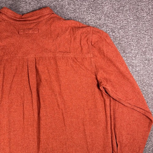 Legendary Whitetail Shirts Mens 2XL Orange Pocket Heavyweight Corduroy Buck Camp - Picture 13 of 15