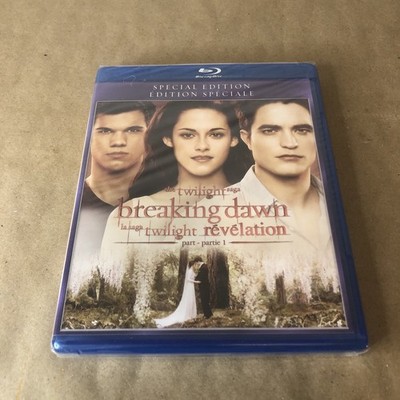 FACTORY SEALED~Blu-Ray~Twilight~Breaking Dawn~Part 1~Robert Pattinson~Vampire!