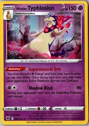 Hisuian Typhlosion 052/189 Holo Rare Astral Radiance
