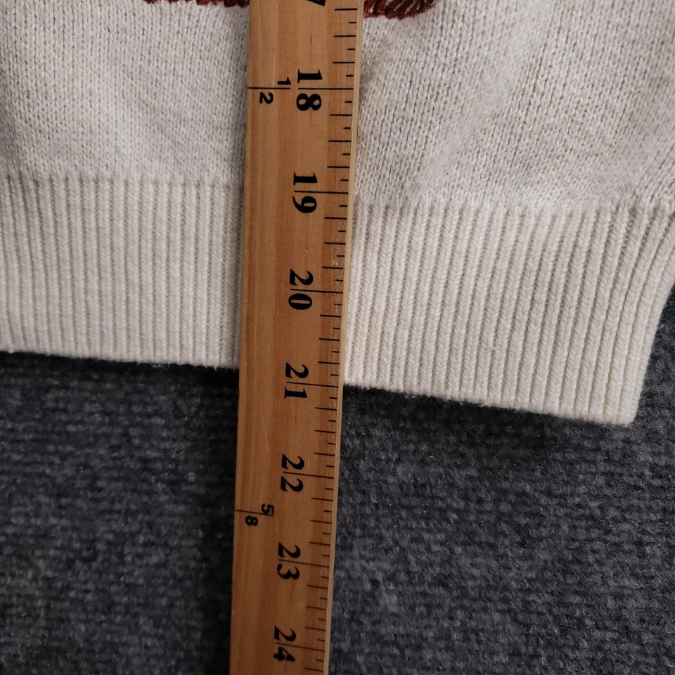 Suéter Disney Barefoot Dreams Para Mujer 8 10 Blanco Minnie Mouse Cuello Redondo Pullover Foto 4 de 4