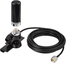 Bingfu Vehicle Ham Mobile Radio Antenna VHF UHF 136-174Mhz 400-470Mhz Car Truck