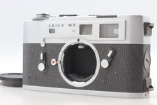 Meter Works "MINT " Leica M5 Silver Rangefinder Film Camera Body From JAPAN