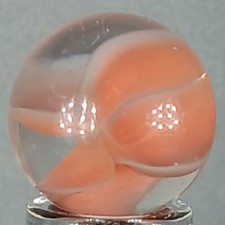 Vintage Vitro Hybrid Cat's Eye Marble .61 Inches Near-Mint Condition