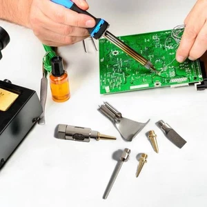 6PCS Têtes de torche à gaz pour souder Conseils en fer Jeu d'outils de soudage léger