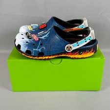 Crocs x Back to the Future Classic Clogs Womens 6 Limited M4 211503-90H New NIB