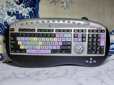Bella Shuttle Keyboard Professional Series 3.0 For Final Cut Pro Editing 5202X