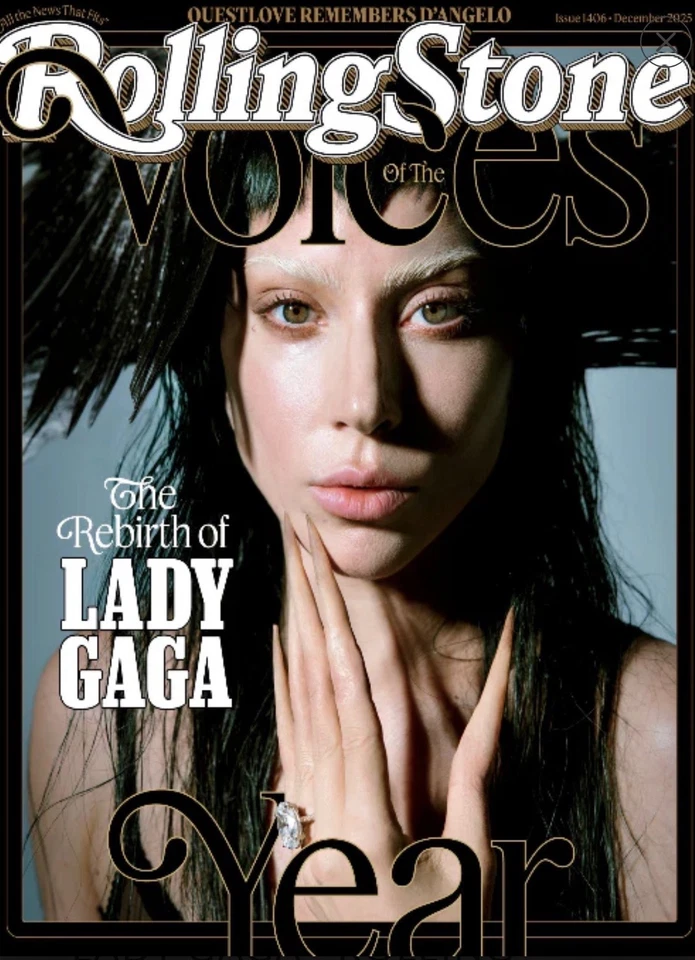 LADY GAGA - Rolling Stone Magazine - December 2025 - NEW
