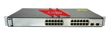 Cisco WS-C3750-24PS-S Catalyst 3750 24 Port 10/100 PoE Layer 3 Managed Switch