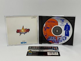 Real Bout Fatal Fury (SNK Neo Geo CD) *CIB W/ OBI - TESTED - NTSC-J IMPORT*