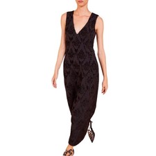 Ulla Johnson Elara Midi Dress Noir