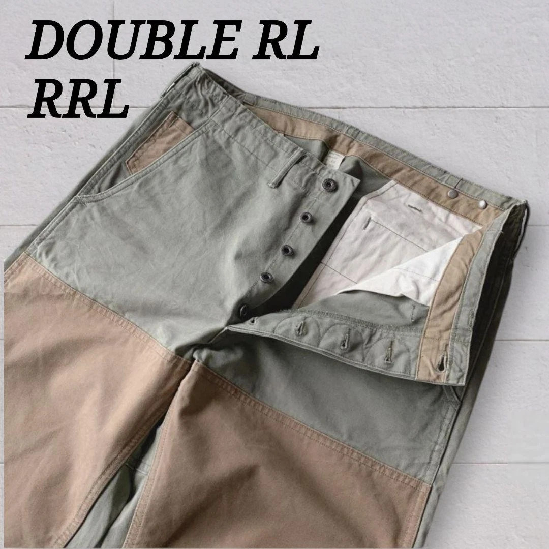 パンツ RRL Double Knee Work Pants RRL Ralph Lauren Double Knee Military Work Pants Used Vintage Rare