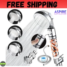 Setting High Pressure Shower Envy Shower Head with Beads Water Saving Durable