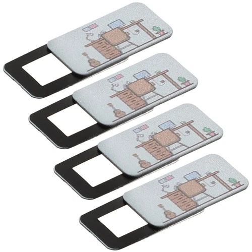  4 Pcs Privatsphäre Cover Set Webcam-Abdeckungsschieber Webcam-Blocker