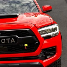 “TRD HERITAGE PALM TREE” Tacoma Tundra 4 Runner Grille, Fender ,& C-Pillar Badge