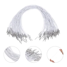  150pcs Elastic Barbed String with Metal Ends 14" 1.2mm - Stretch Elastic Rope