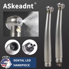 Dental LED E-generator High Speed Handpiece with Light 2/4 Holes NSK Style Drill