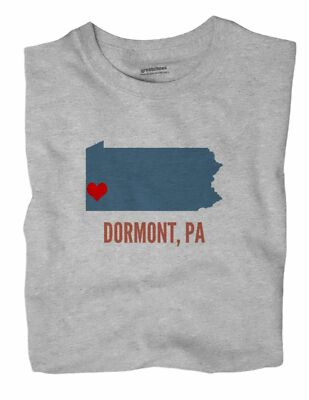 Dormont Pennsylvania PA T-Shirt HEART