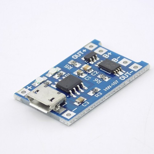 2/5/10 PIEZAS TP4056 5V 1A USB 18650 módulo de protección de placa cargador de batería de litio - Imagen 8 de 9